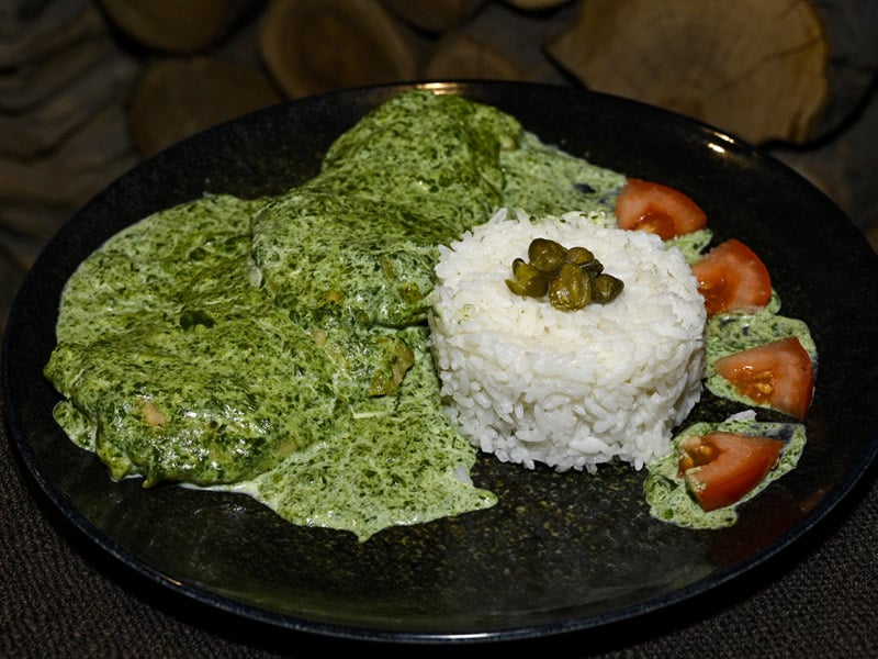 Verde e blue chicken scaloppine delivery