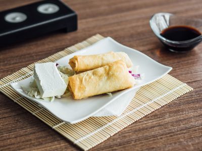 4. Spring rolls with feta cheese Chaos delivery