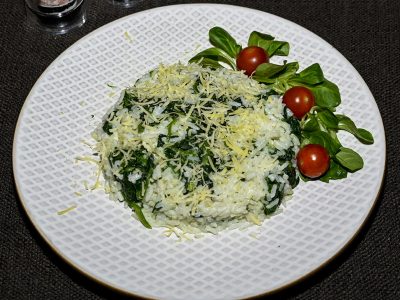 Risotto with spinach and cheese Karamba Karađorđeva delivery