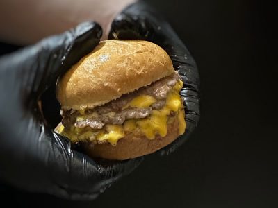 Triple smash burger BabaRoga Burger dostava