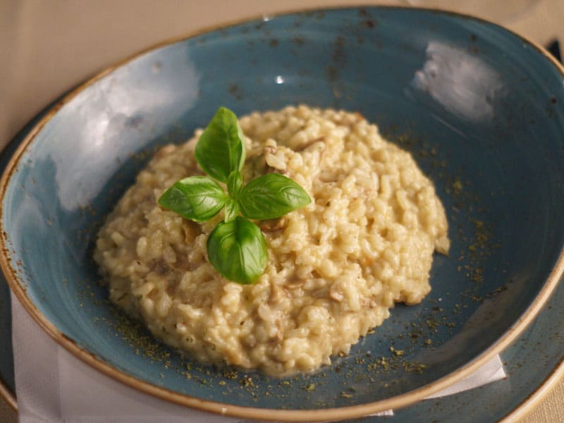 Risotto with chicken and mushrooms delivery