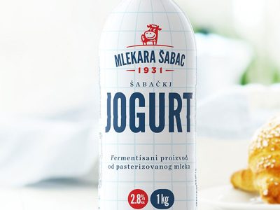 Jogurt 1L Mlekara Šabac Vuk Market delivery