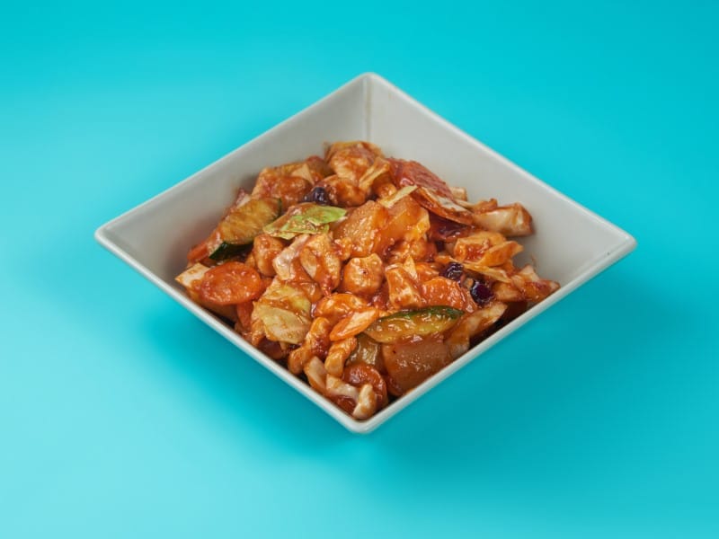 13. Chicken with pineapple in tomato sauce delivery