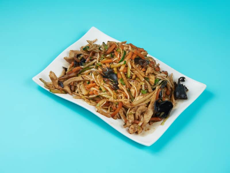 14. Shredded chicken breasts with bamboo and Chinese mushrooms delivery