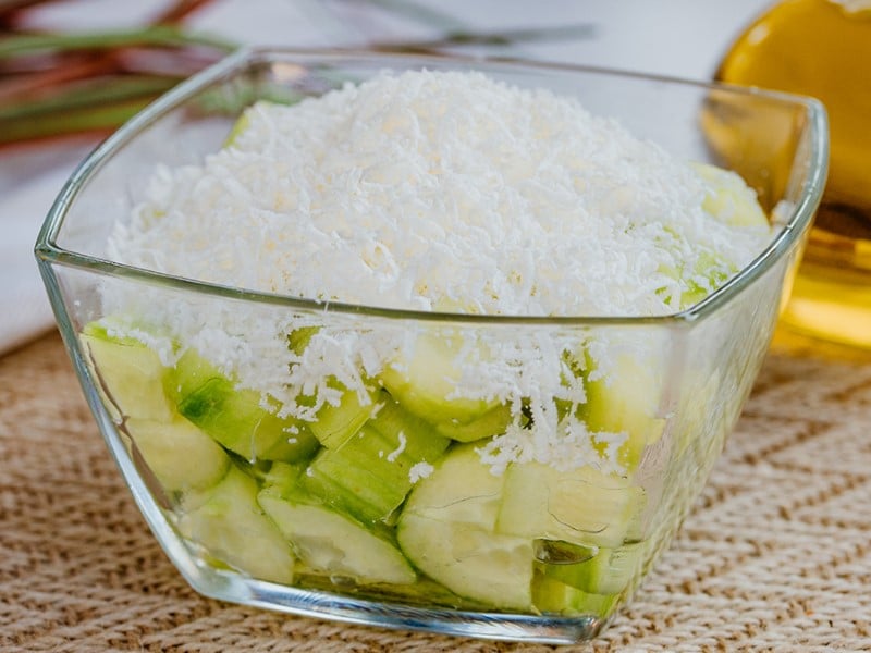 Cucumber salad with feta cheese delivery