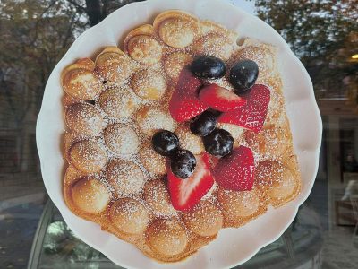 Veliki bubble waffle Galleria Del Gelato dostava