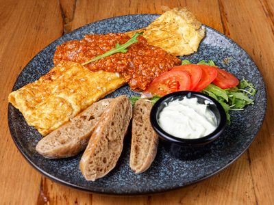 Beef stronger omlet Fit stop dostava