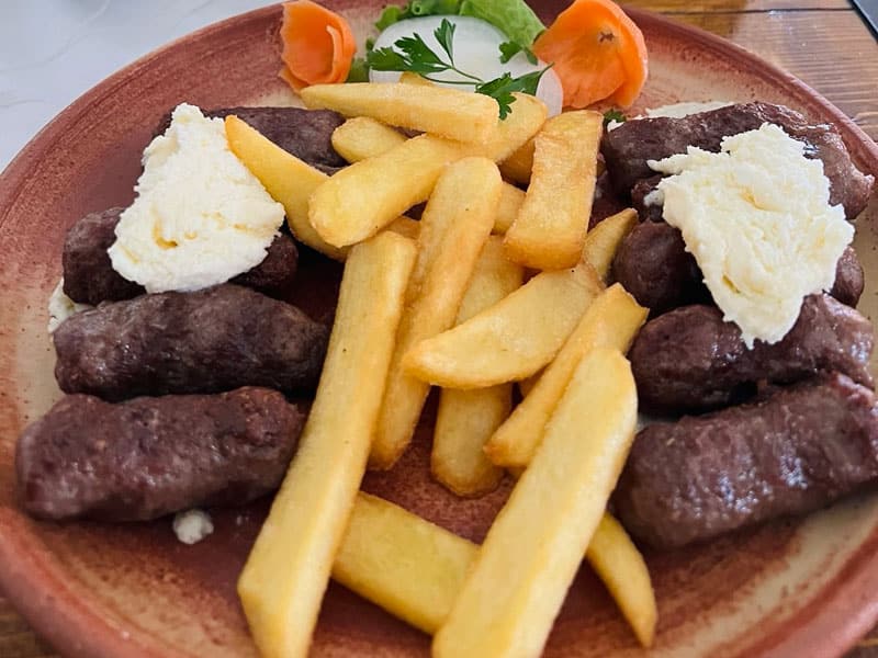 Cevapi 100% beef delivery