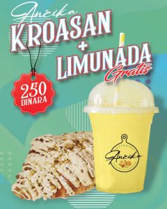 Croissant + Lemonade Ančika Ketering delivery