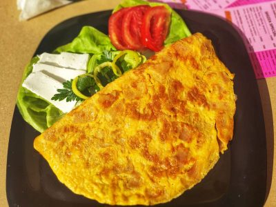 Omelete with ham Shizza Pizza delivery