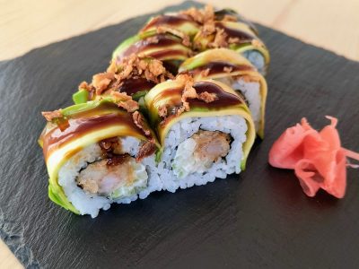 94. Crispy shkamp green dragon Pro Eat Sushi Bar dostava