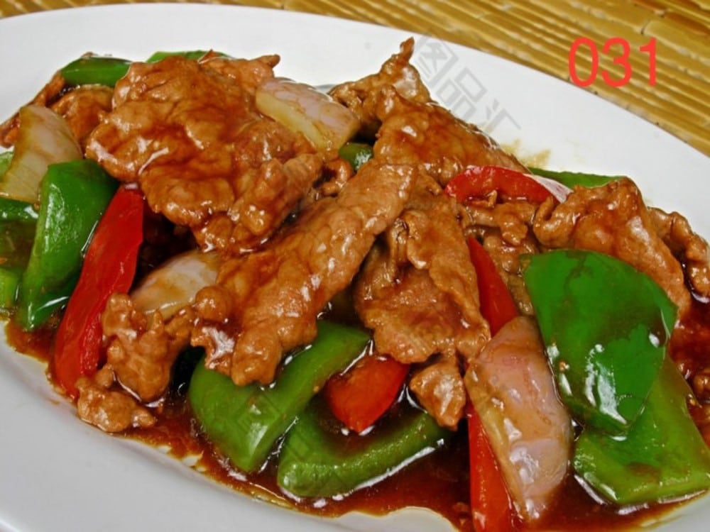 031. Veal in oyster sauce delivery