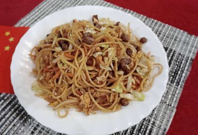 C03. Fried noodles with beef Prvi Kineski Restoran delivery