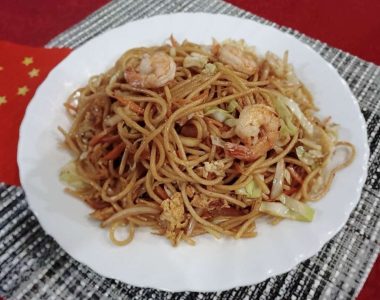 C04. Fried noodles with shrimp Prvi Kineski Restoran delivery