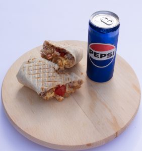 Chicken burrito + Pepsi 0.33l La Tortilla Karađorđeva delivery