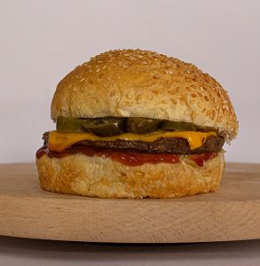 BBQ Jalapeno burger Wanted Burger delivery