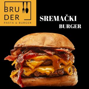 Sremački burger Bruder Ruma delivery