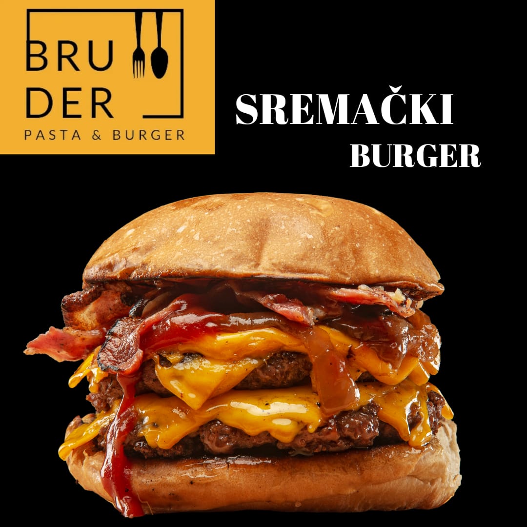 Sremački burger delivery