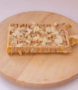 Waffles with almond and almond leaves Banjac 1982 delivery