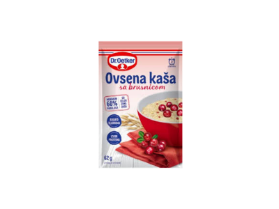 Dr Oetker - ovsene kaša brusnica, 62g Alideda Market delivery