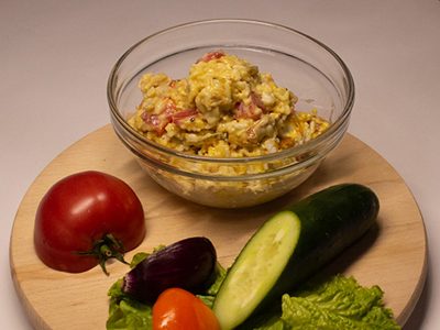 Curry risotto Salad Bar delivery