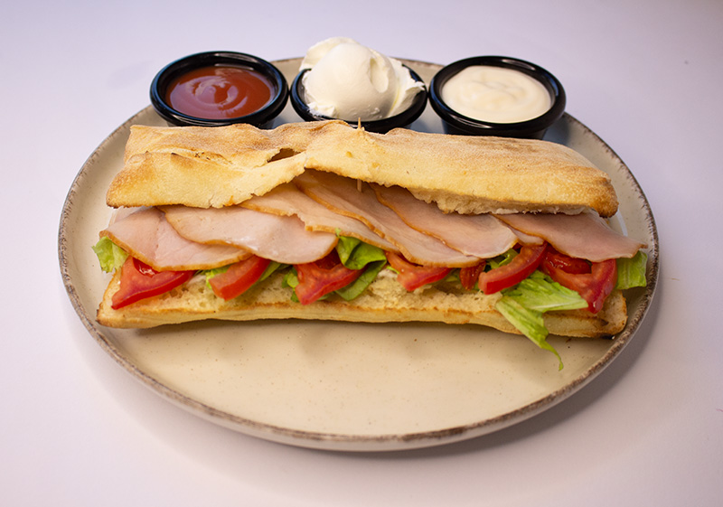 Sandwich with pecenica delivery