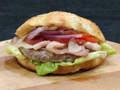 Burger Bacon Trojka Picerija Masarikova dostava