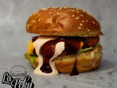 Chicken burger La Peky delivery