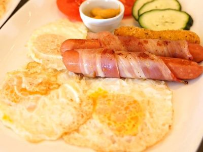 English breakfast Corso delivery