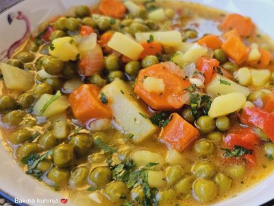 Meal 24 – Peas, salad, bread Hit Kujnica delivery