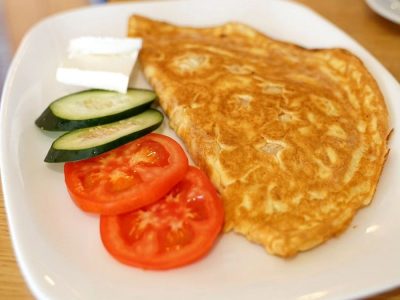 Omelette with vegetables Corso delivery