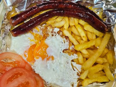 Grilled sausages meal Pashe delivery