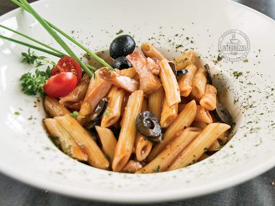 Penne with seafood Intermezzo delivery