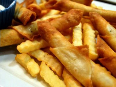 Taquitos + fries Corso delivery