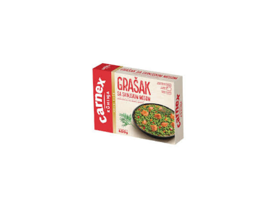 Carnex - grašak sa svinjskim mesom, 400g Alideda Market delivery