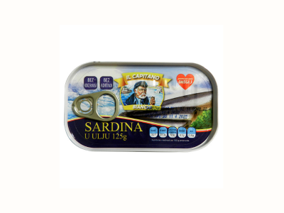 Il capitano - sardina 125g Alideda Market delivery