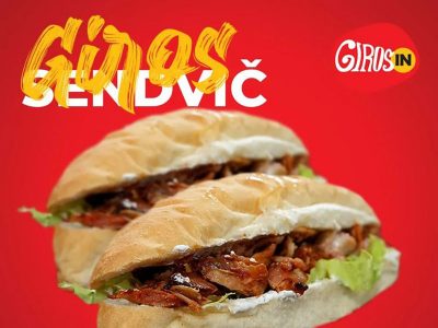 Gyros sandwich Giros In delivery