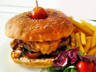 Classic burger Dobra Priča Loznica delivery