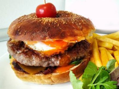 Egg burger Dobra Priča Loznica delivery