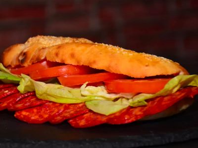 Sandwich with kulen Pizza Bar delivery