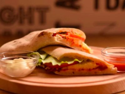 Sandwich with chicken breast Pizza Bar delivery