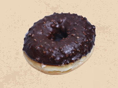 Chocolate donut La Fiesta Ketering delivery