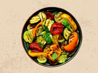 Grilled vegetables La Fiesta Ketering delivery