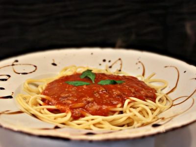 Bolognese pasta Cyrano Caffe Pizzeria delivery