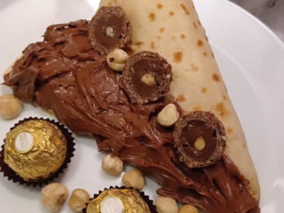 Ferrero Rocher pancake Mister Pačalinković delivery