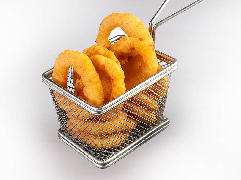 Crispy onion rings delivery