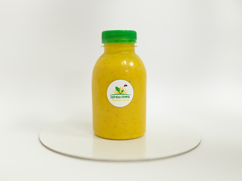 Yellow relax smoothie delivery