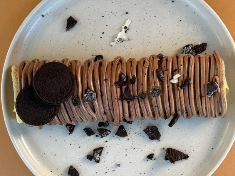 Oreo pancake delivery