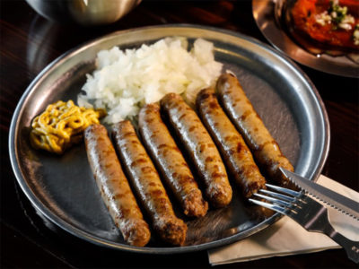 Beef sudzuk sausage samll portion MB Ćevap Bar delivery