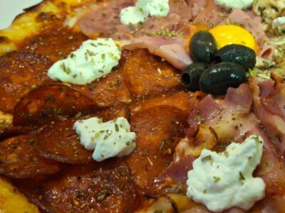 Quattro stagioni pizza Rispetto delivery